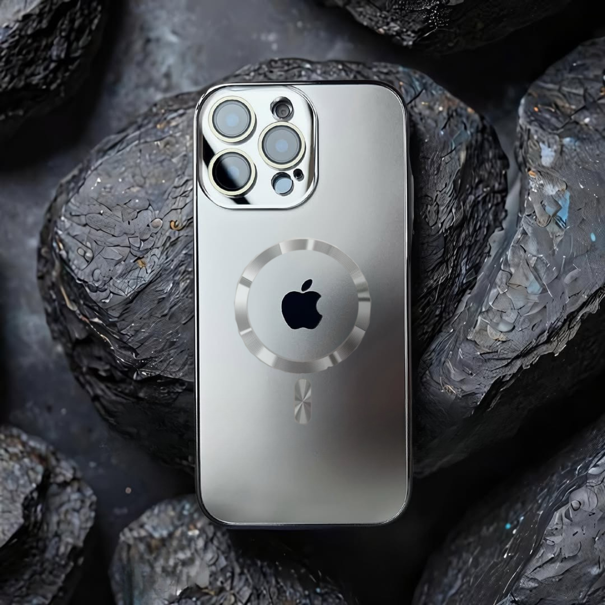 Carcasa Magsafe Titanium / iPhone 12 - 17 Series