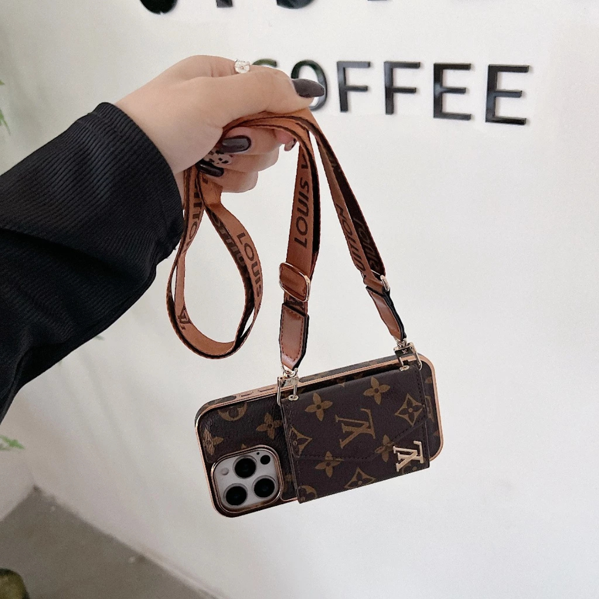 Carcasa de lujo + Billetera incorporada - Luxury Case™