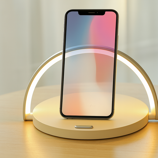 Phoenix™ - Lampara soporte Cargador inalámbrico minimalista 3 en 1