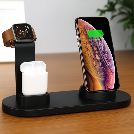 Dock™ Premium 4 en 1 - Estación de carga inalámbrica