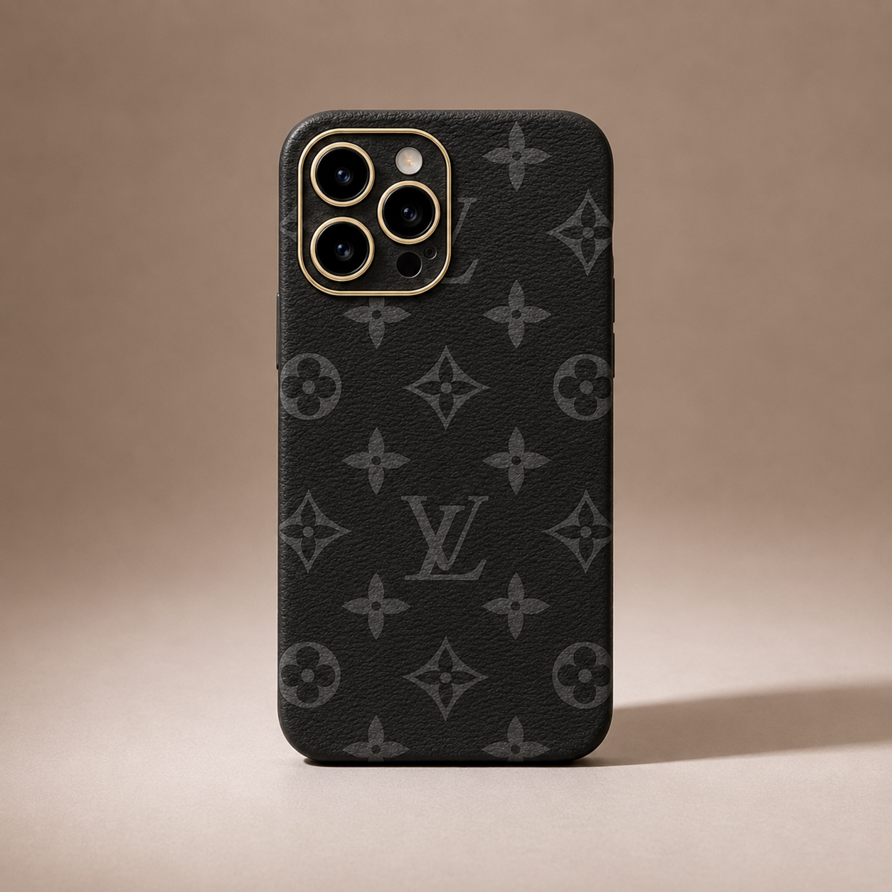 Funda de lujo - Estilo LV con protección de cámaras
