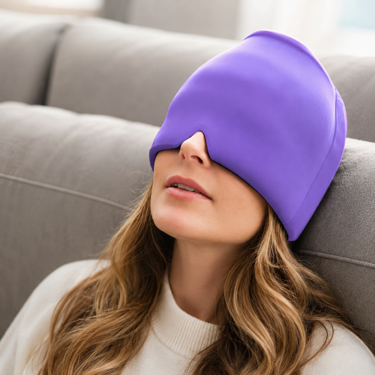 MediGel - Gorro terapéutico para el dolor de cabeza