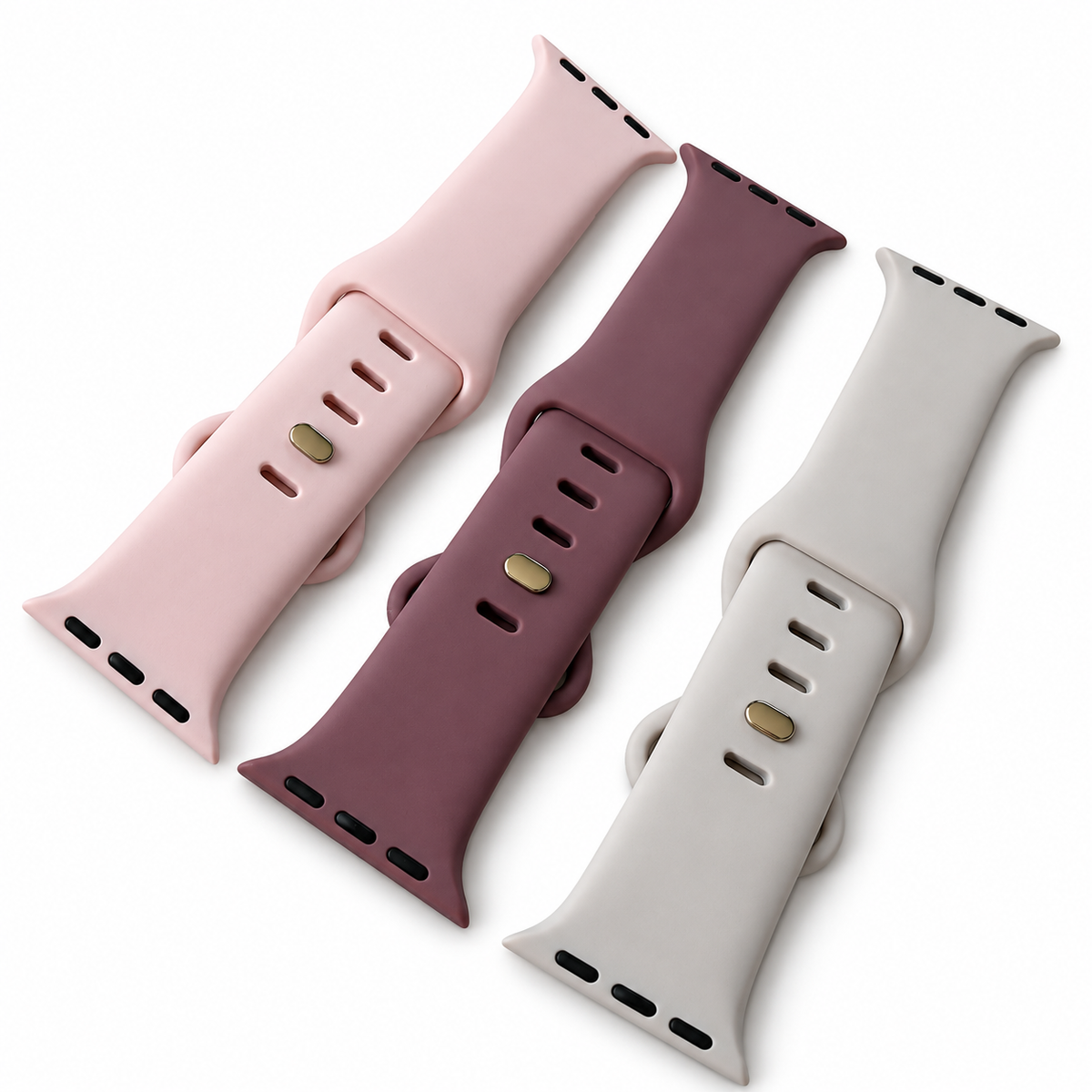 BLACK AirFlow™ — Correa de Silicona para Apple Watch · Envío gratis · 48–72 h hábiles