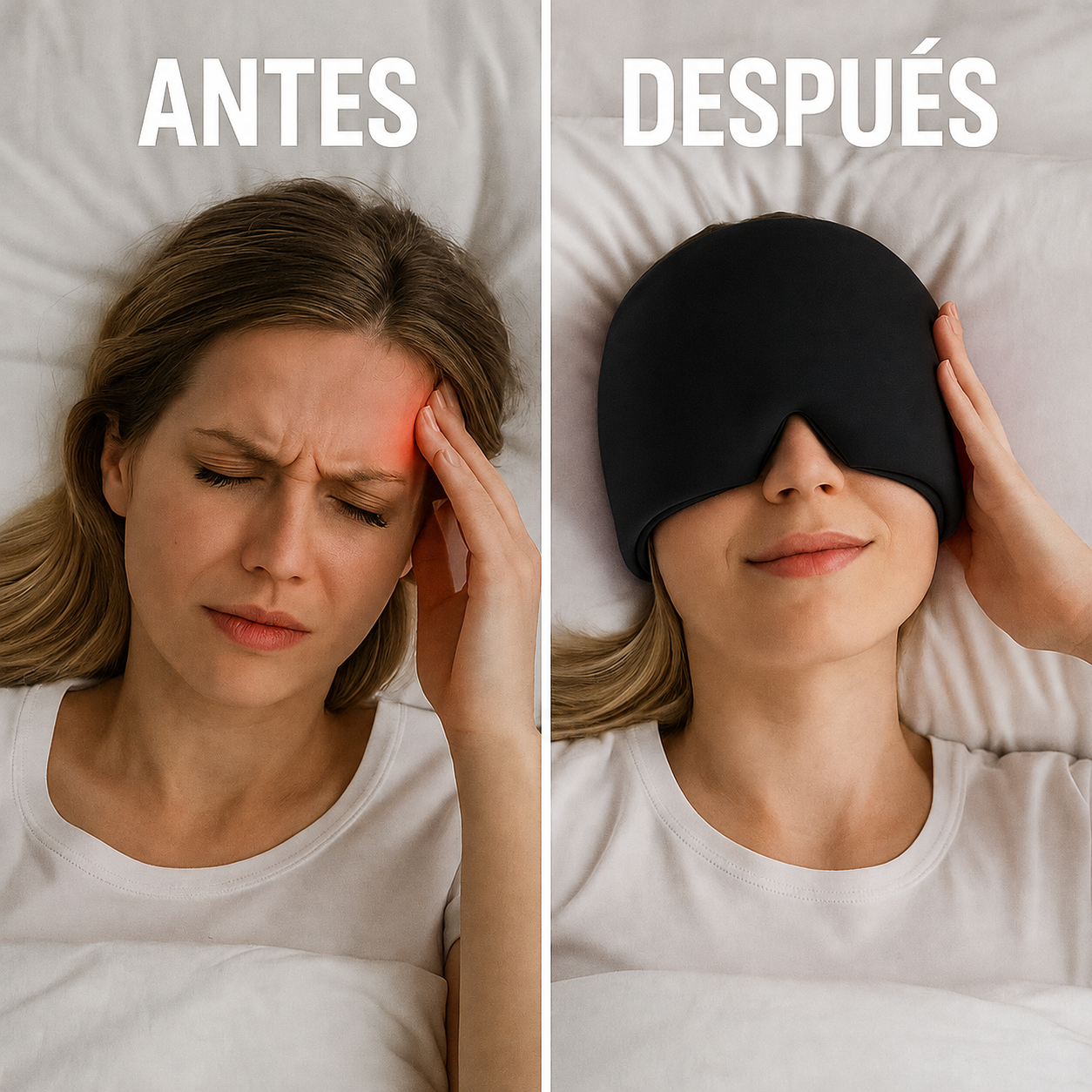 MediGel - Gorro terapéutico para el dolor de cabeza