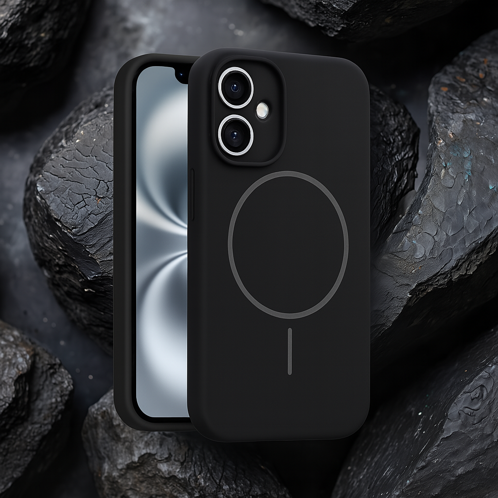 Funda de silicona Magsafe 12 - 16 series