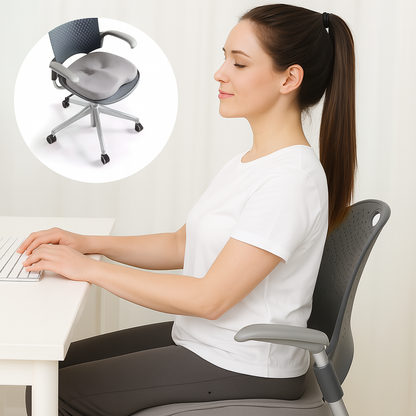 Cojín Asiento Gel Viscoelástico Coxis Ortopédico LOWERBACK ™
