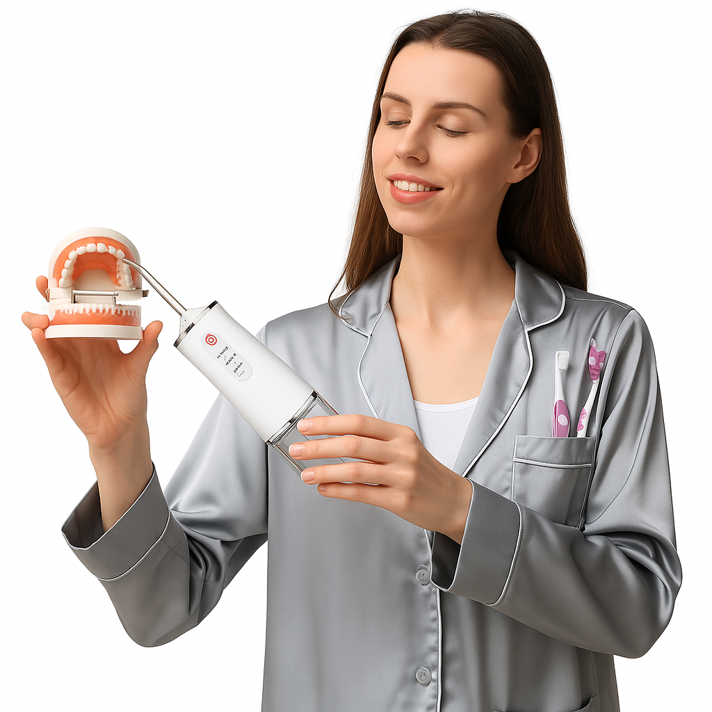 DentaSmile™ - IRRIGADOR BUCAL RECARGABLE