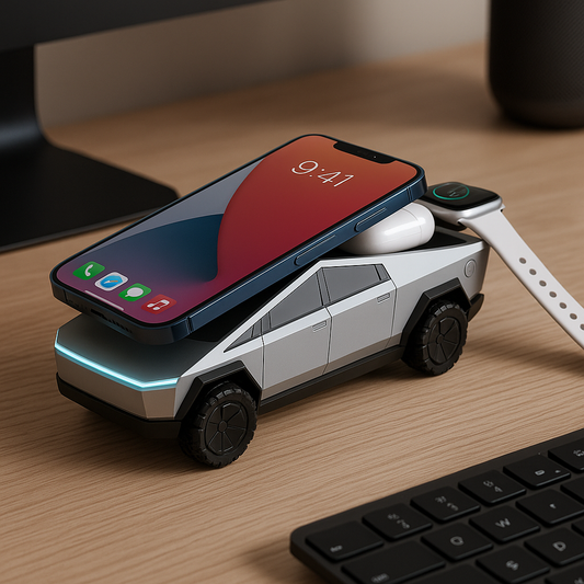 TESLAIR™ - Cargador inalámbrico Magsafe 3 en 1