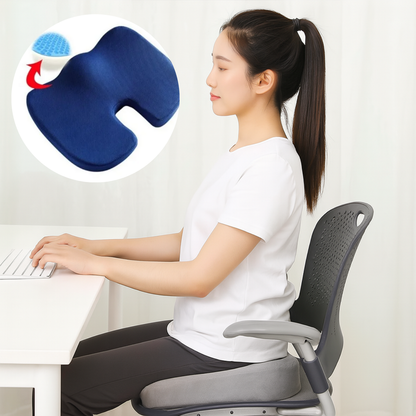 Cojín Asiento Gel Viscoelástico Coxis Ortopédico LOWERBACK ™