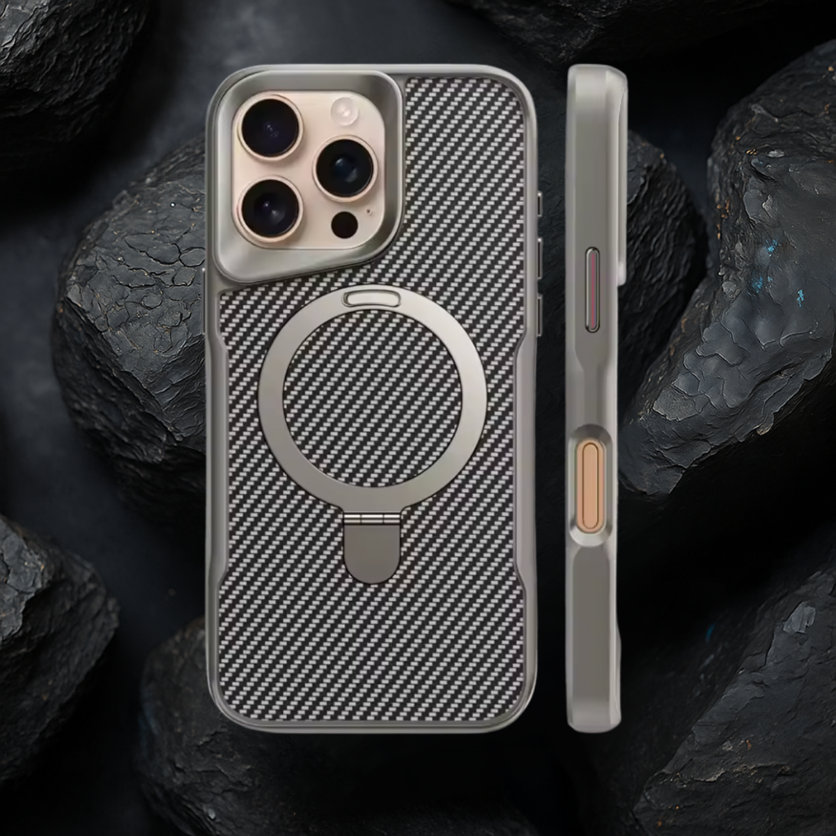 Carcasa Carbon MagSafe – Antishock