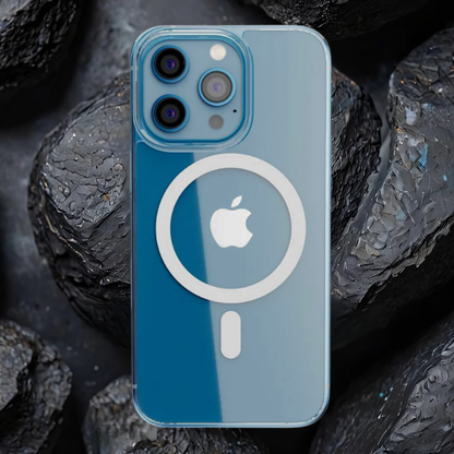 Carcasa Clear Magsafe para iPhone 12 - 17 series