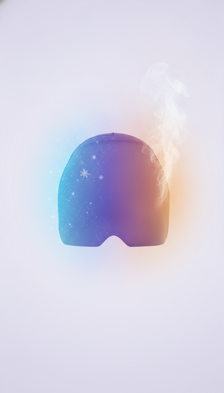 Frío para la migraña, calor para la sinusitis