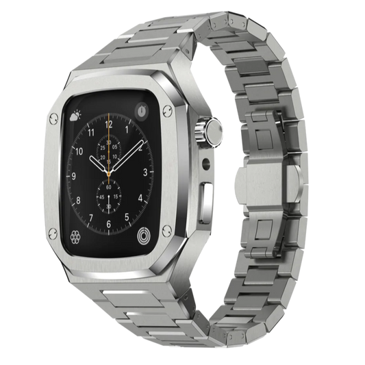 Royal ™ Metal series - Correa + protector para Apple Watch