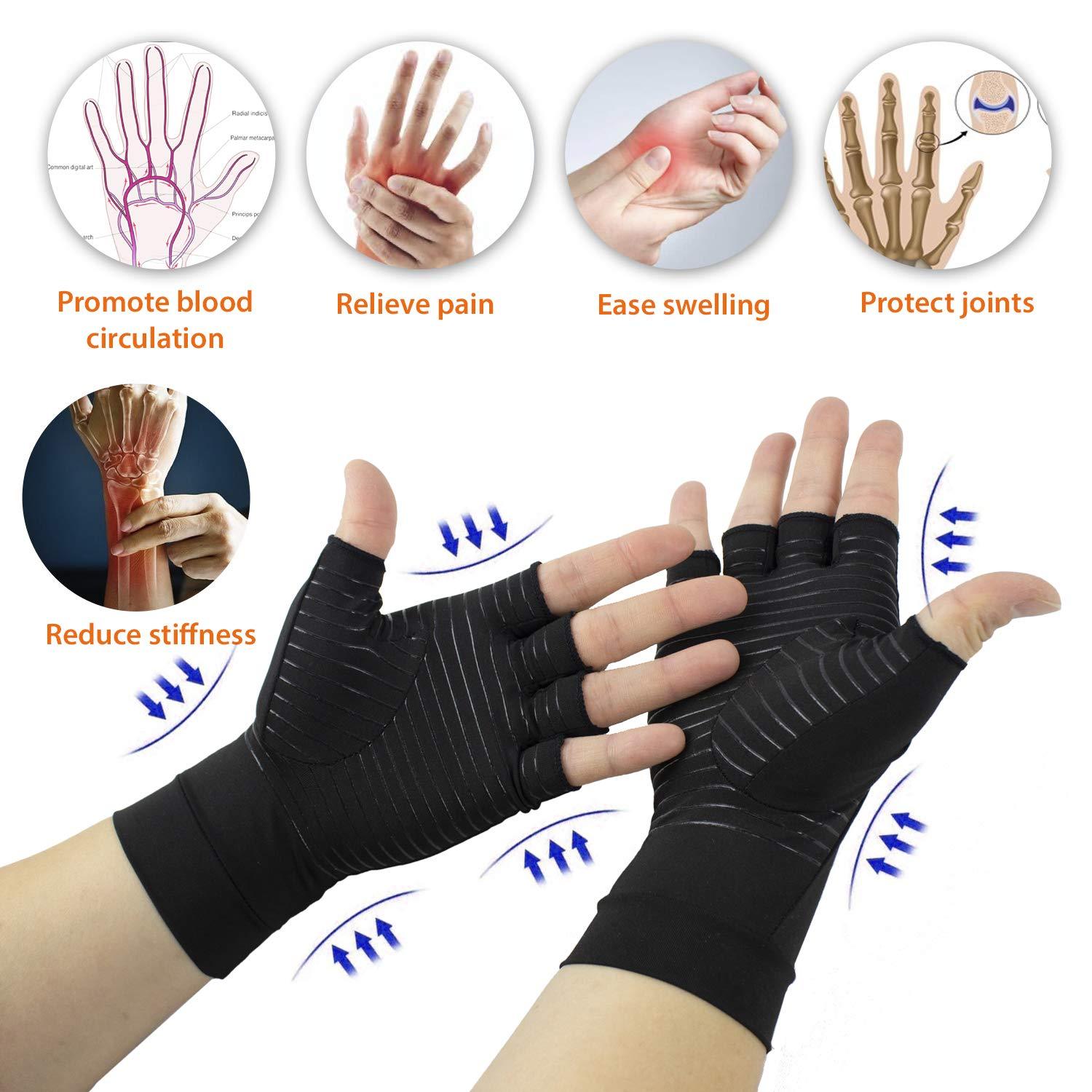 Guantes de compresión Glovex-C™ tecnología de cobre - Engla Store